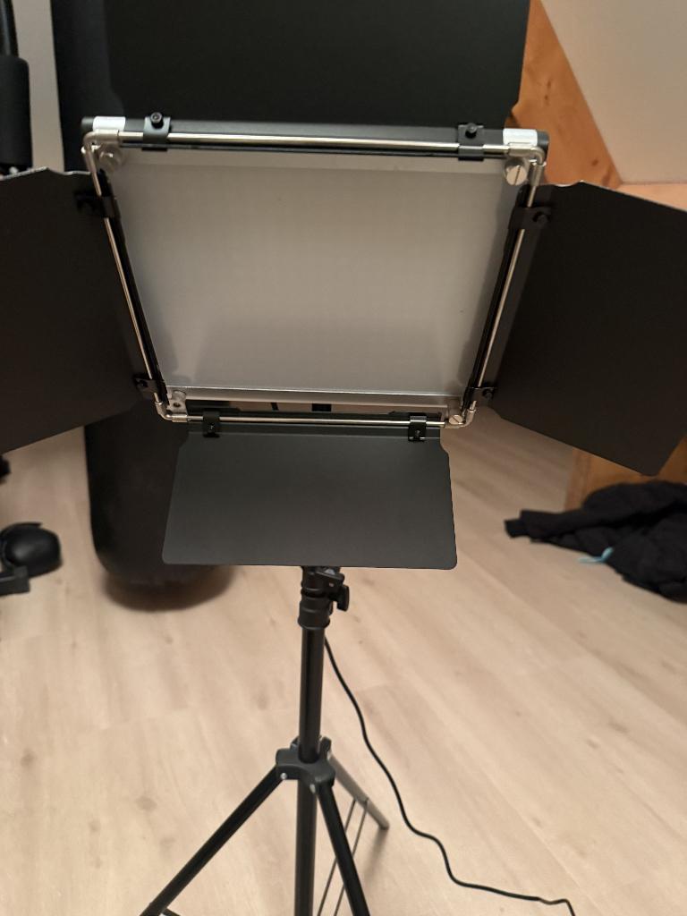 Fotostudio pixel room + neewer led licht, Ophalen of Verzenden, Zo goed als nieuw, Complete fotostudio