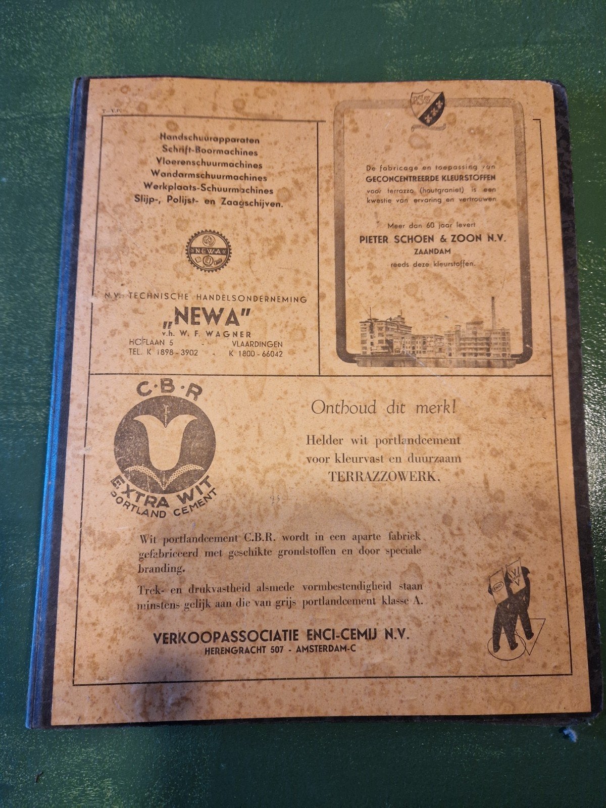 Map - vintage staat, Ophalen of Verzenden