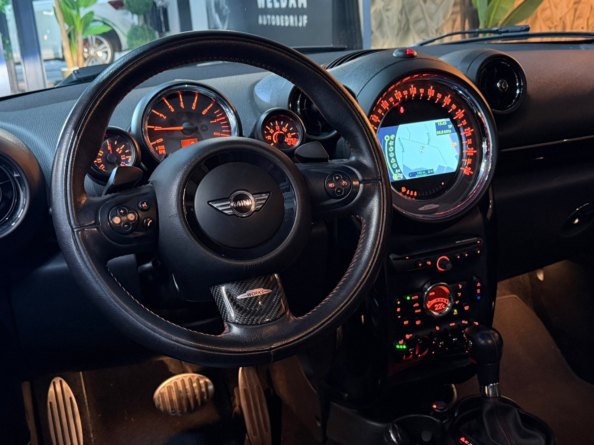 Mini Mini Countryman 1.6 John Cooper Works ALL4 Chili | Pano, Gebruikt, Met garantie (alle), Zwart, Vierwielaandrijving