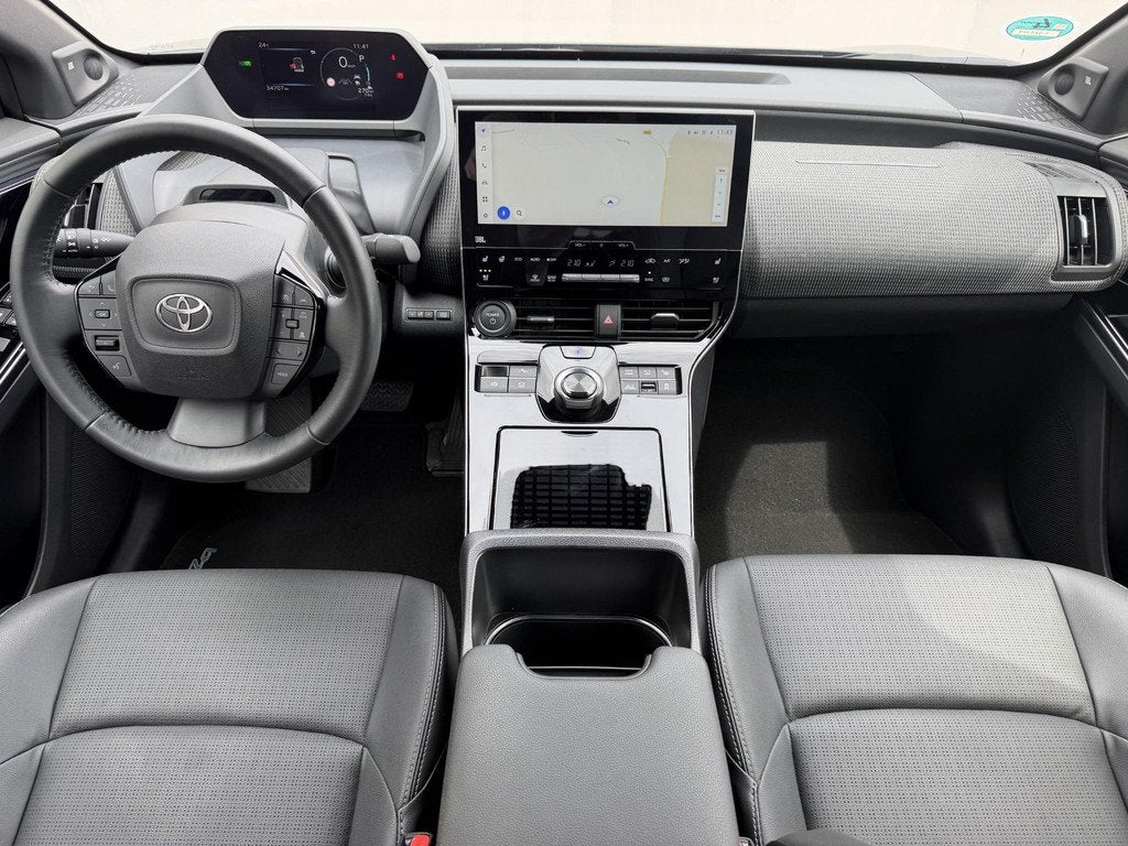 Toyota bZ4X Premium 4WD 71 kWh / Accu SOH 100 % / Dealer Ond, Auto's, Toyota, Gebruikt, 71 kWh, Zwart, Vierwielaandrijving