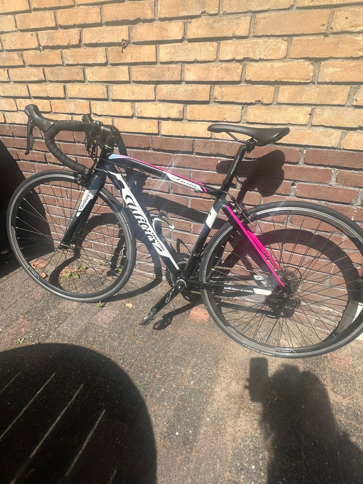 Willier Luna racefiets.  1x gebruikt, Fietsen en Brommers, Fietsen | Mountainbikes en ATB, 45 tot 49 cm, Ophalen, Zo goed als nieuw