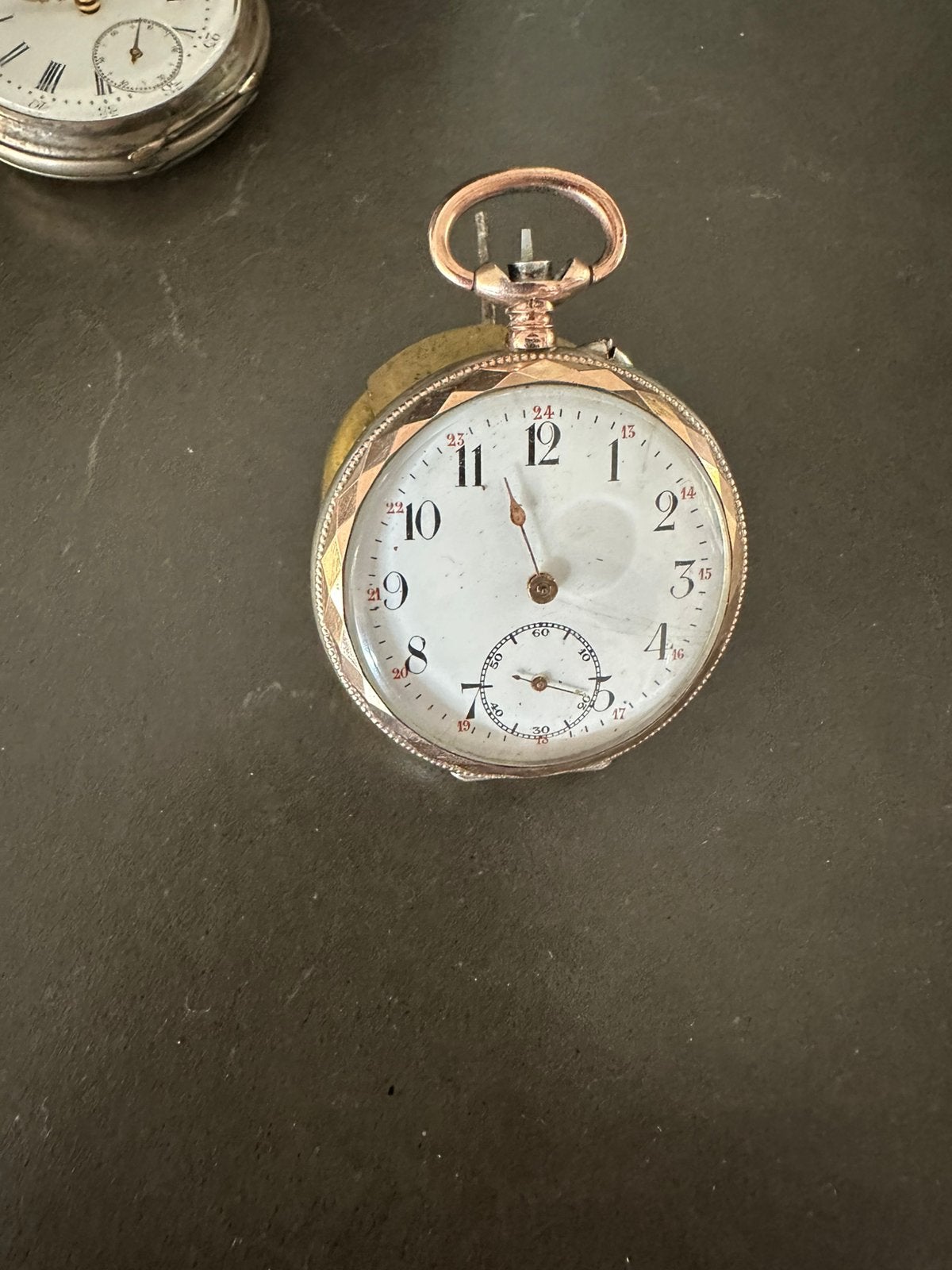 Diverse antieke zakhorloges en kettingen, Sieraden, Tassen en Uiterlijk, Horloges | Antiek, Ophalen, Zilver, Zakhorloge, Overige merken