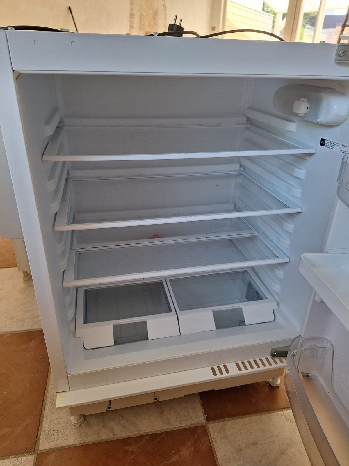 Wirlpool koelkast (inbouw), Ophalen, Zo goed als nieuw, Zonder vriesvak