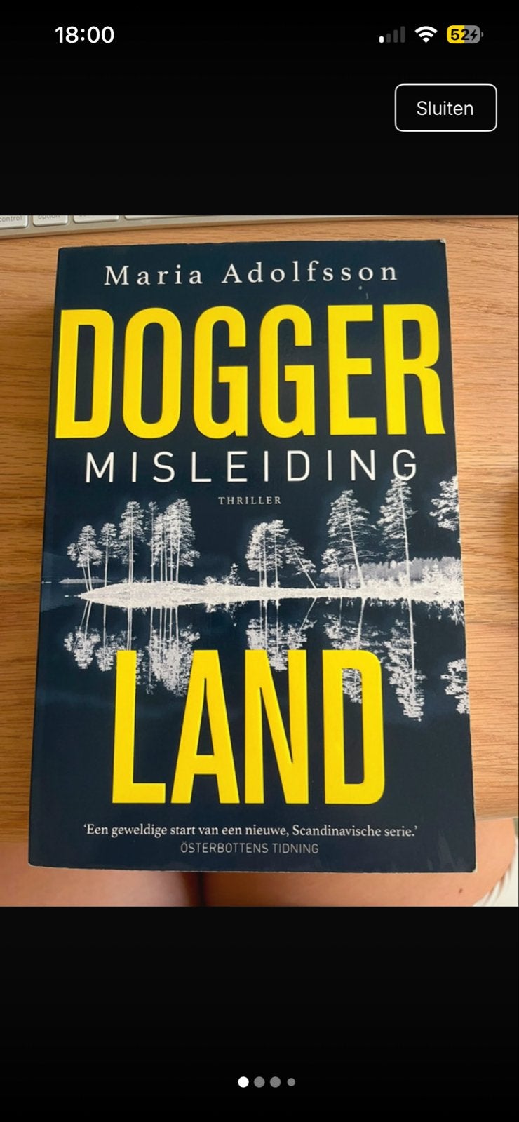 Doggerland: Misleiding - Maria Adolfsson (Thriller), Boeken, Verzenden, Zo goed als nieuw, Scandinavië