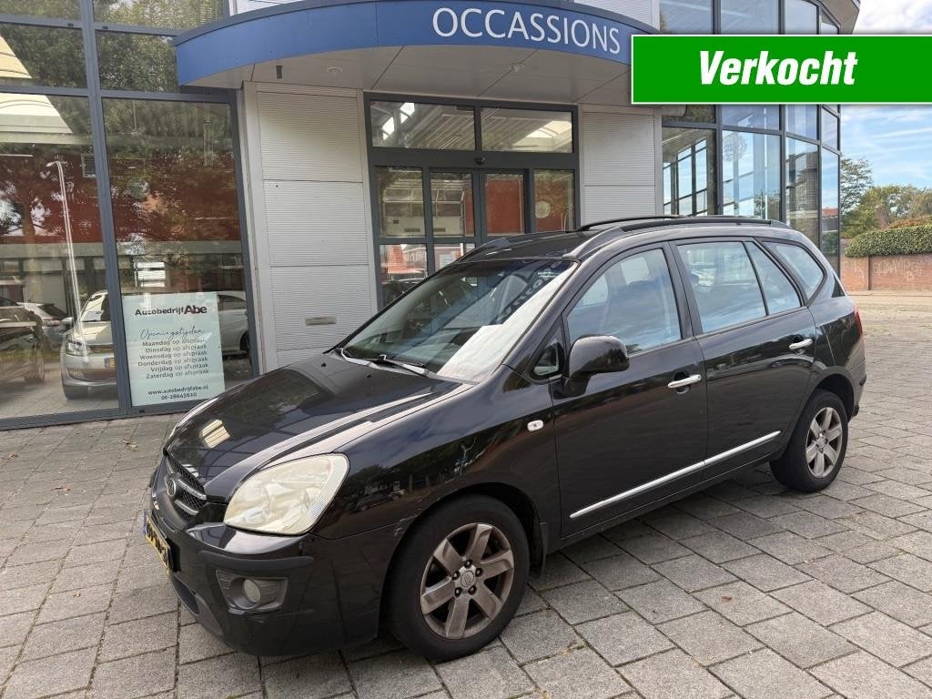 Kia CARENS 2.0 CVVT X-ECUTIVE-LMV-ECC-PDC-LPG G3-AUTOMAAT!!E, Auto's, Automaat, 1998 cc, Gebruikt, 4 cilinders
