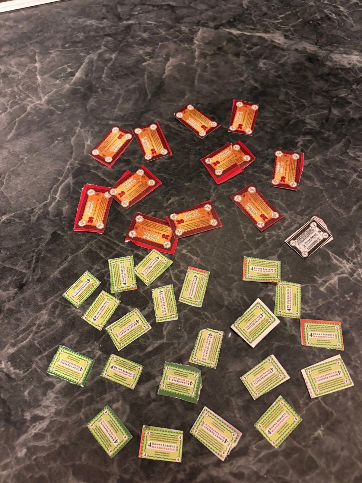 DE koffie punten ruilen, Hobby en Vrije tijd, Ophalen, Zegels, Bonnen of Punten
