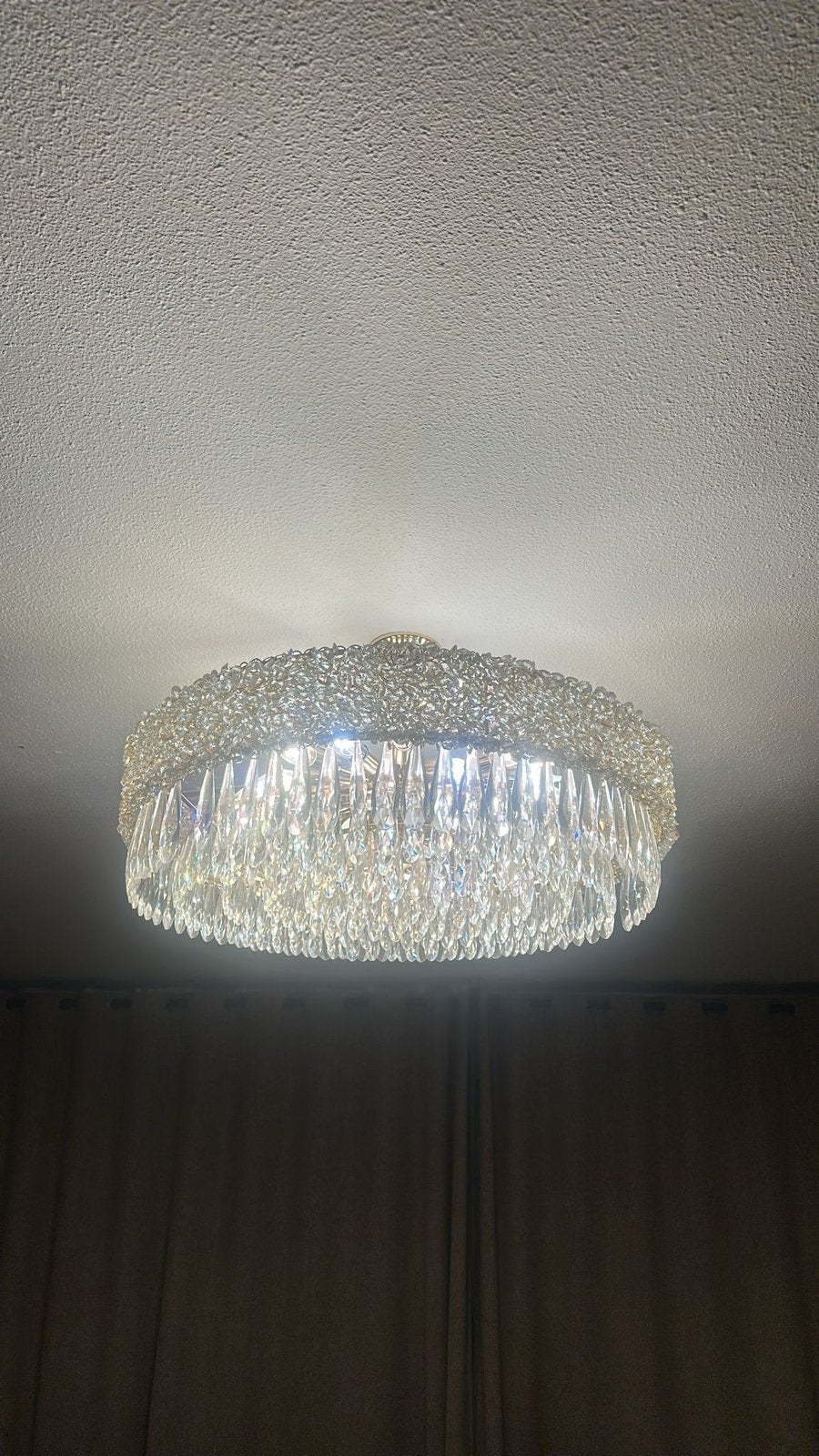 Kristal lamp, Huis en Inrichting, Ophalen of Verzenden, Zo goed als nieuw