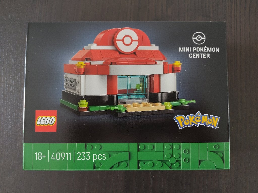 LEGO Mini Pokémon Center - 40911 - Sealed, Overige thema's, Lego, Nieuw, Ophalen of Verzenden