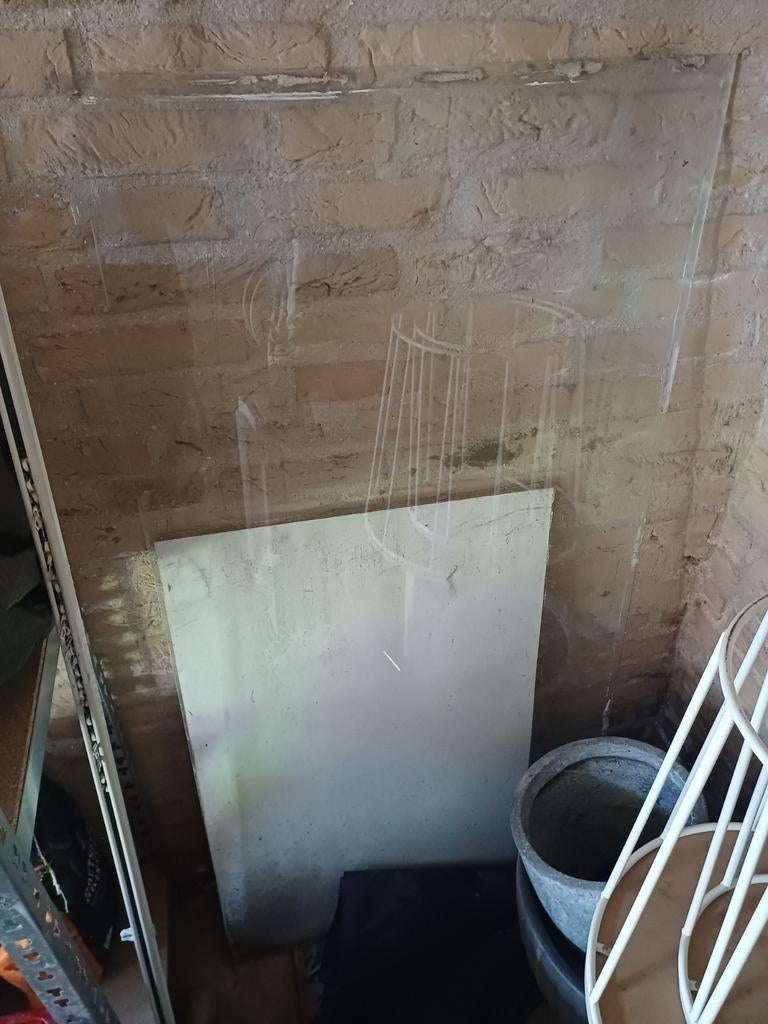 Glasplaat, Doe-het-zelf en Verbouw, Glas en Ramen, Ophalen, Minder dan 80 cm, Glasplaat