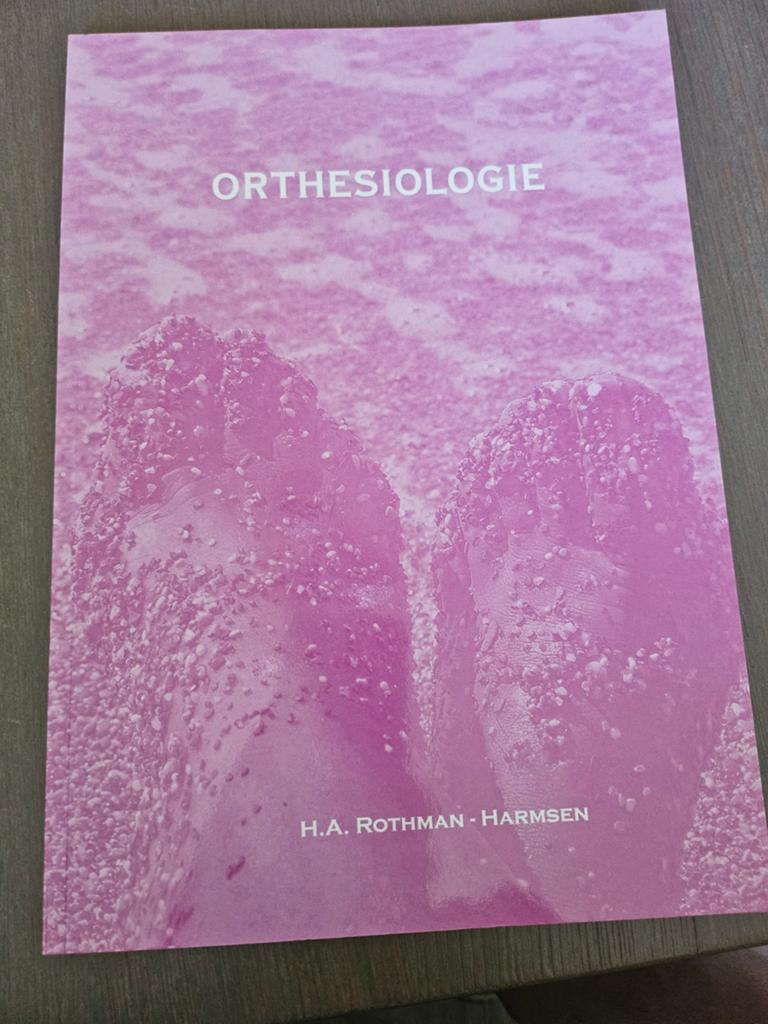 Orthesiologie - H.A. Rothman - Harmsen, H.A. Rothman - Harmsen, Zo goed als nieuw, Beta, HBO