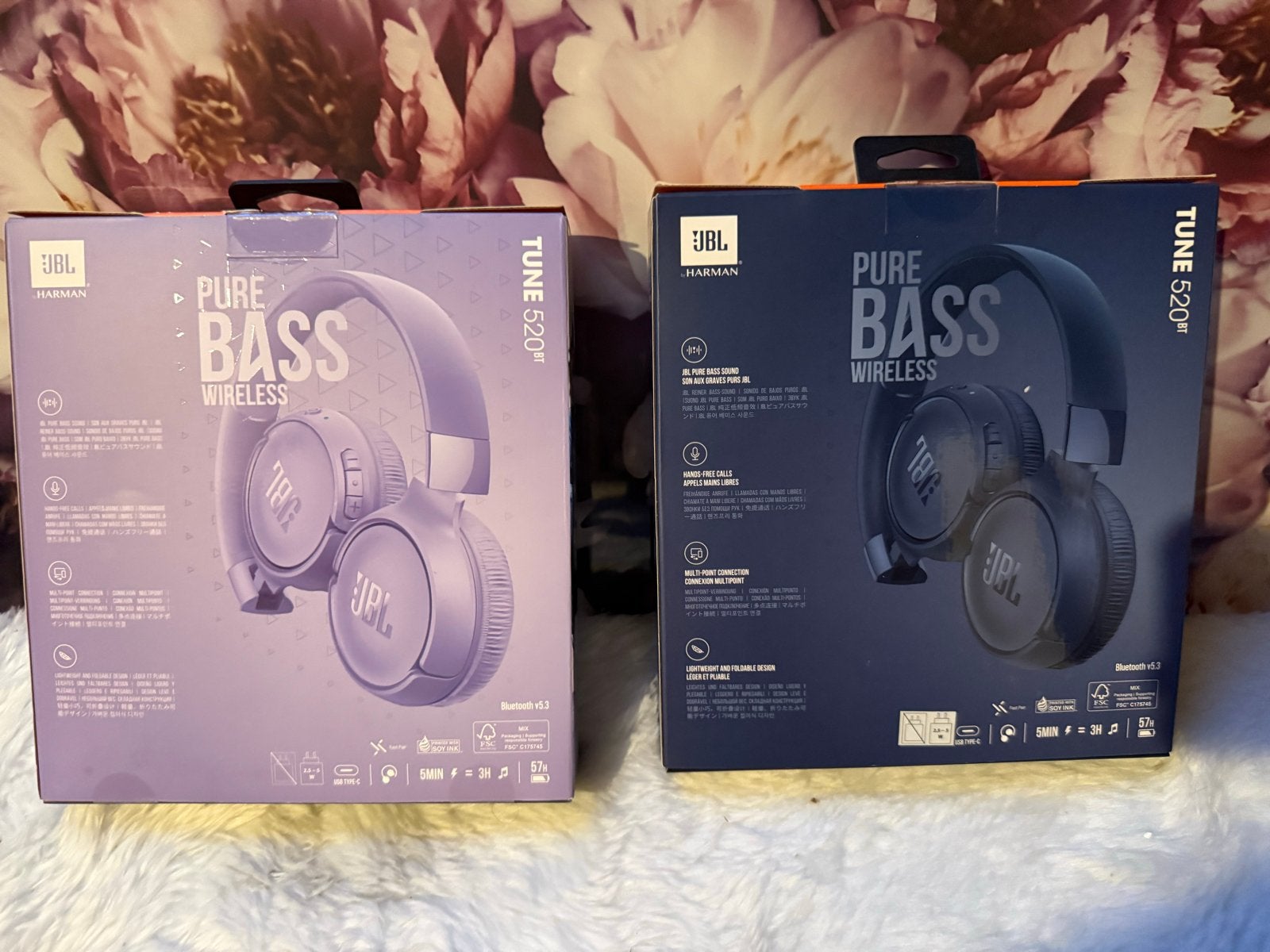 JBL Tune 520BT Draadloze On-ear Koptelefoon (Nieuw), Audio, Tv en Foto, Koptelefoons, JBL, Bluetooth, Nieuw, On-ear