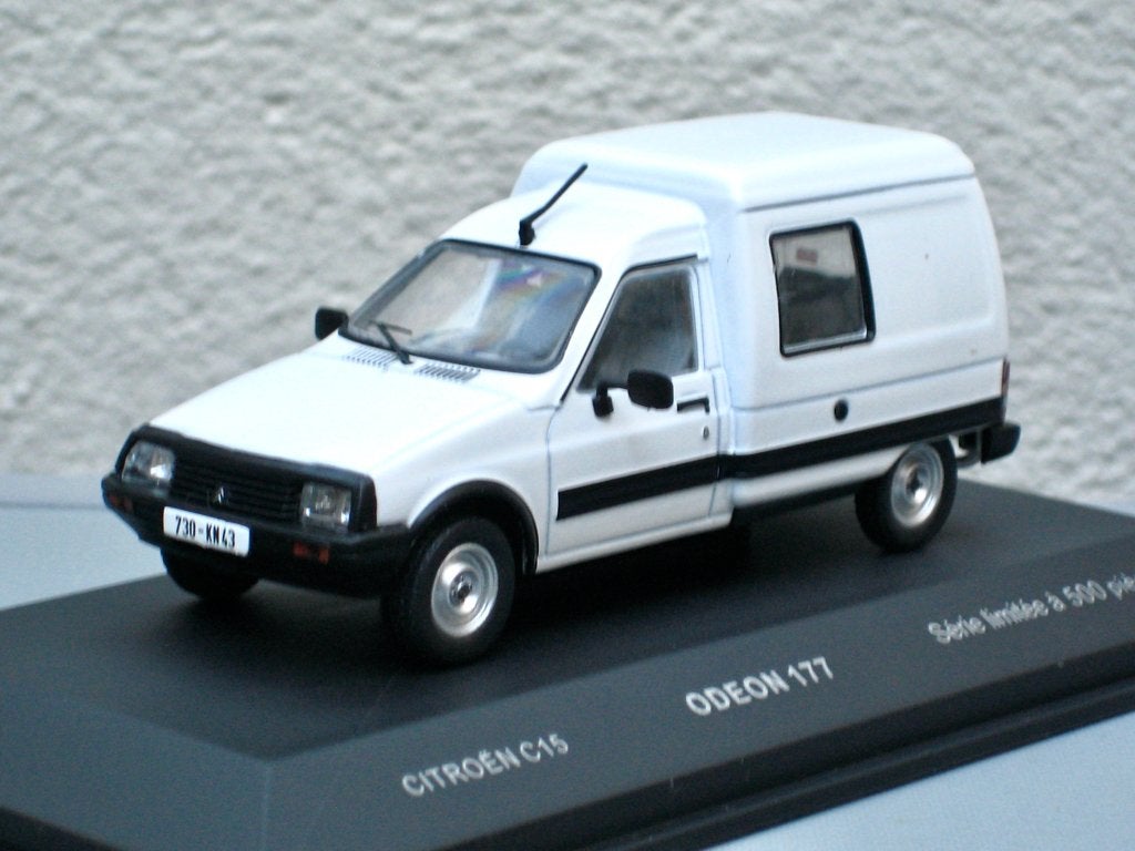 Citroen C15 Besteller wit Odeon 1:43, Ophalen of Verzenden, Nieuw, Auto, Overige merken
