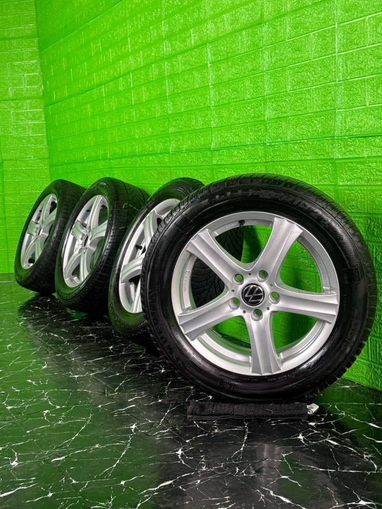 Volkswagen Golf Caddy velgen 16" 5x112 winterset 6mm seat, Auto-onderdelen, Banden en Velgen, Niet ingevuld, Gebruikt, 16 inch