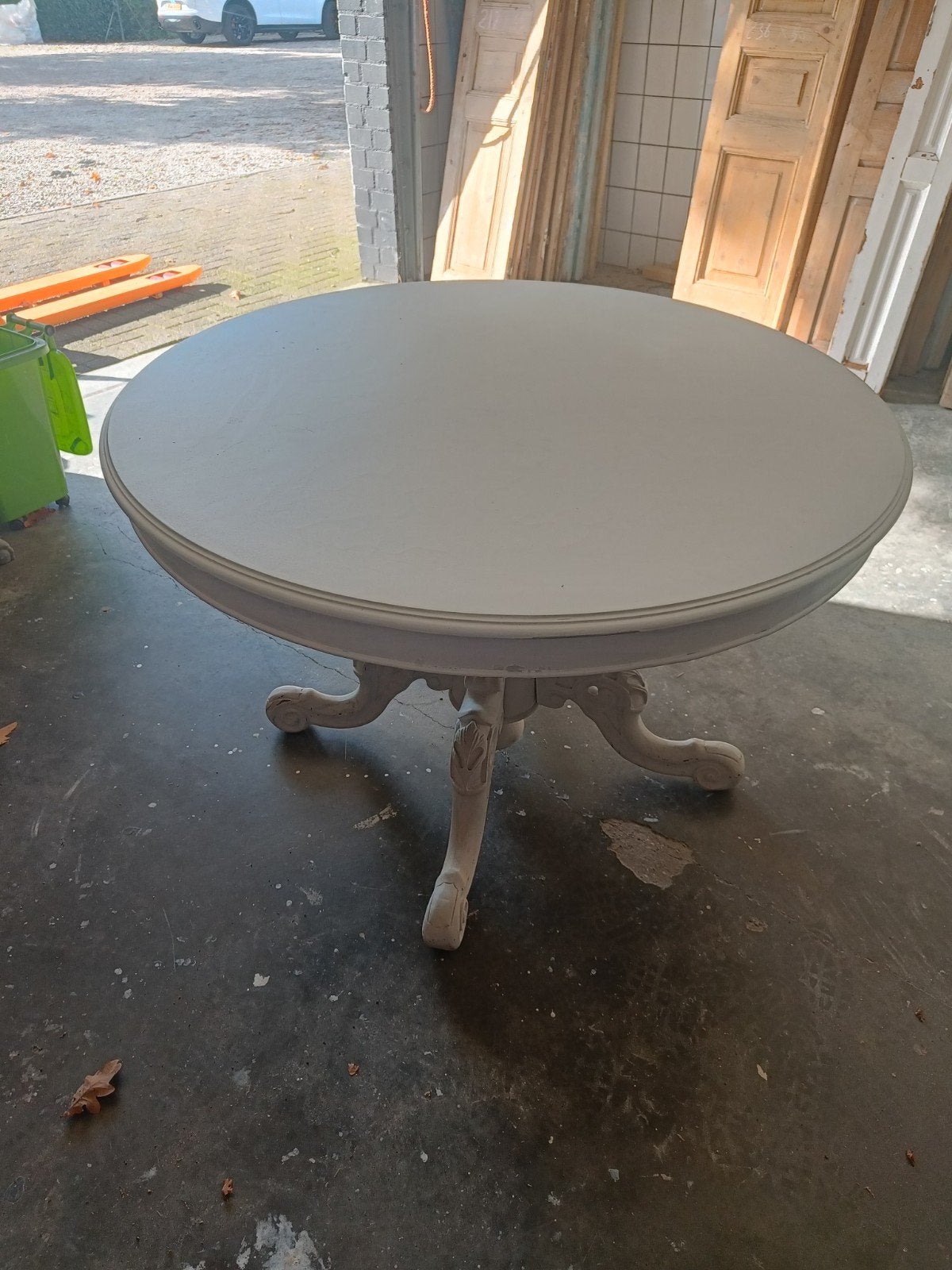 Ronde barok tafel, Ophalen, Rond, Kunststof