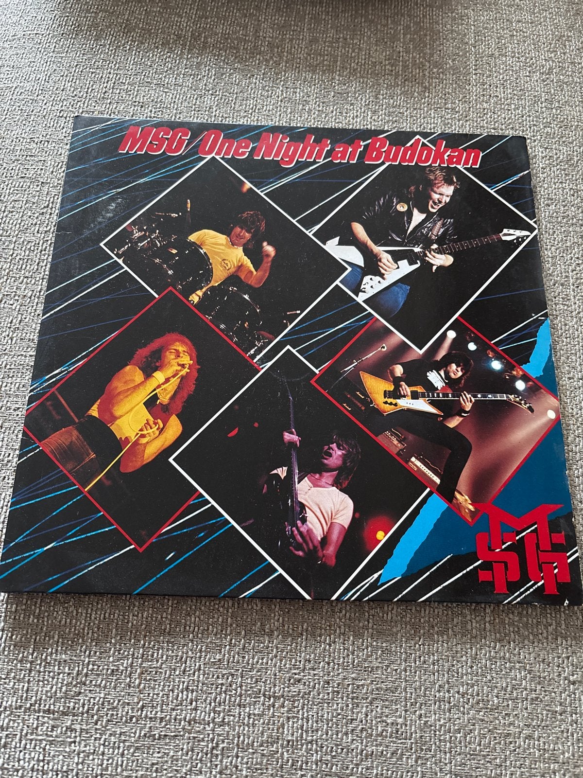 MSG One Night at Budokan LP - Live Rock Album, Gebruikt, Hard Rock, Ophalen of Verzenden, 12 inch