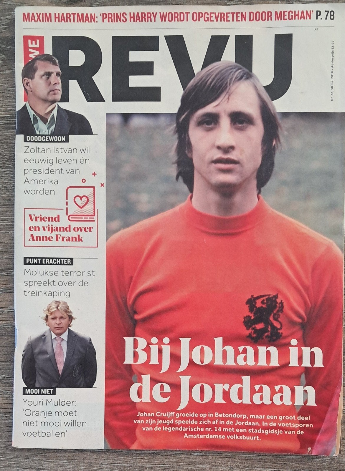 Revu Magazine: Bij Johan in de Jordaan, Verzamelen, Ophalen of Verzenden, Zo goed als nieuw, Ajax, Overige typen