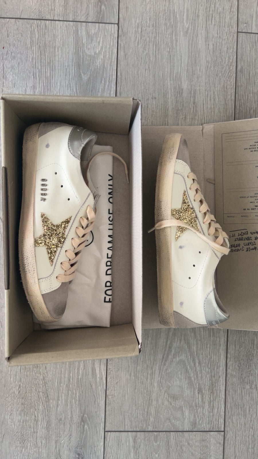 Golden goose, Ophalen of Verzenden, Zo goed als nieuw, Wit, Sneakers of Gympen