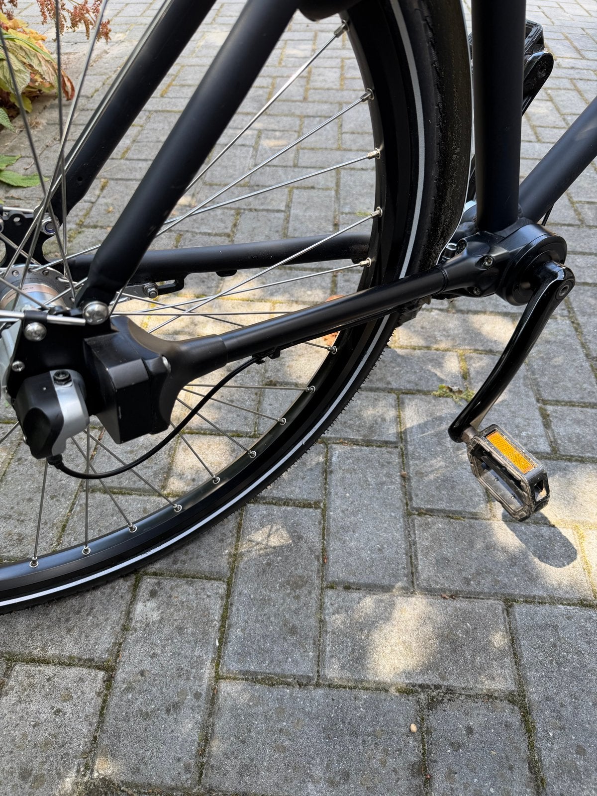 Brik Brut Black - Cardanasfiets met Brooks zadel, Terugtraprem, Versnellingen, Zo goed als nieuw, 53 tot 57 cm