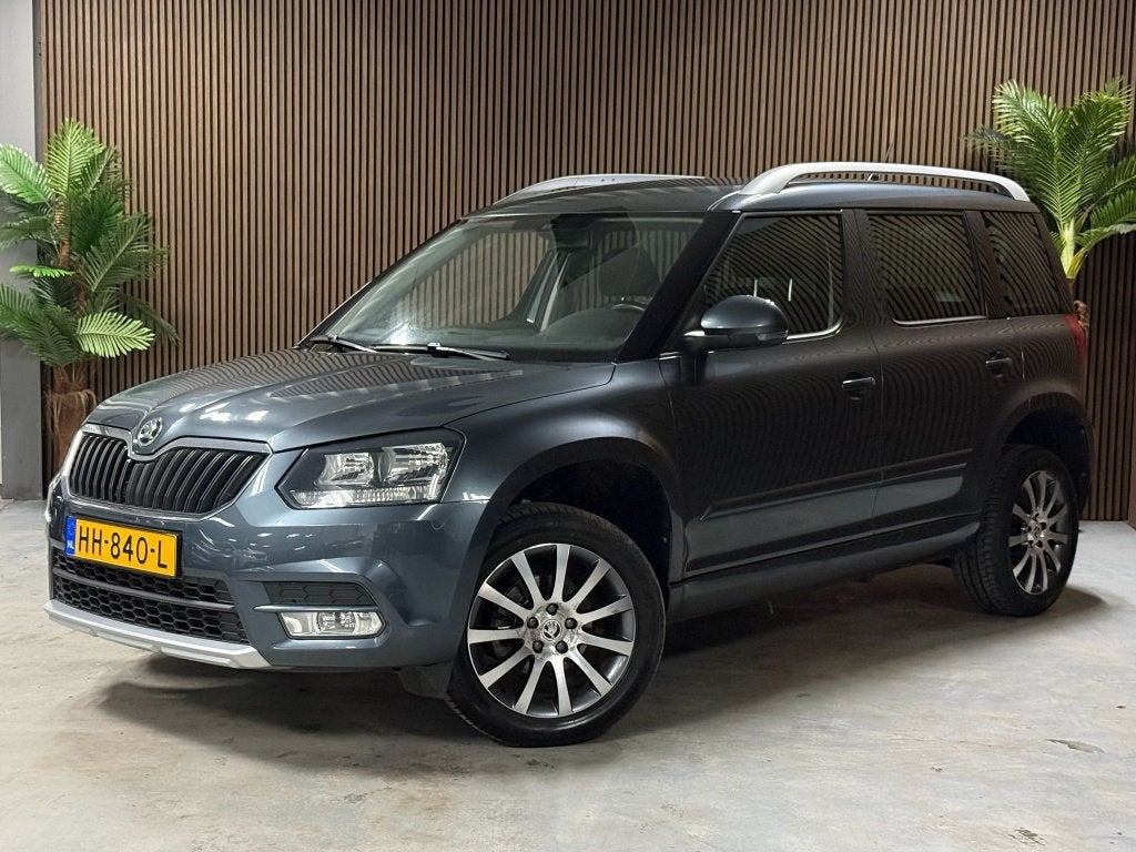 Skoda Yeti 1.2 TSI Grt Edition (bj 2015), Auto's, Skoda, Gebruikt, Euro 6, 4 cilinders, Automatische klimaatregeling