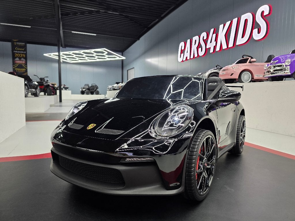 Kinderauto Porsche 911 GT - 24 volt - 2 pers. - met RC, Ophalen of Verzenden, Nieuw