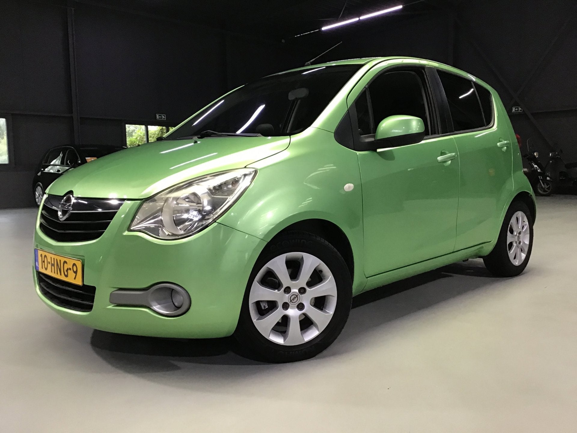 Opel Agila 1.0 Enjoy I 1e Eigen. I Airco I Hoge instap I Km, Auto's, Elektrische ramen, Stof, Gebruikt, 996 cc