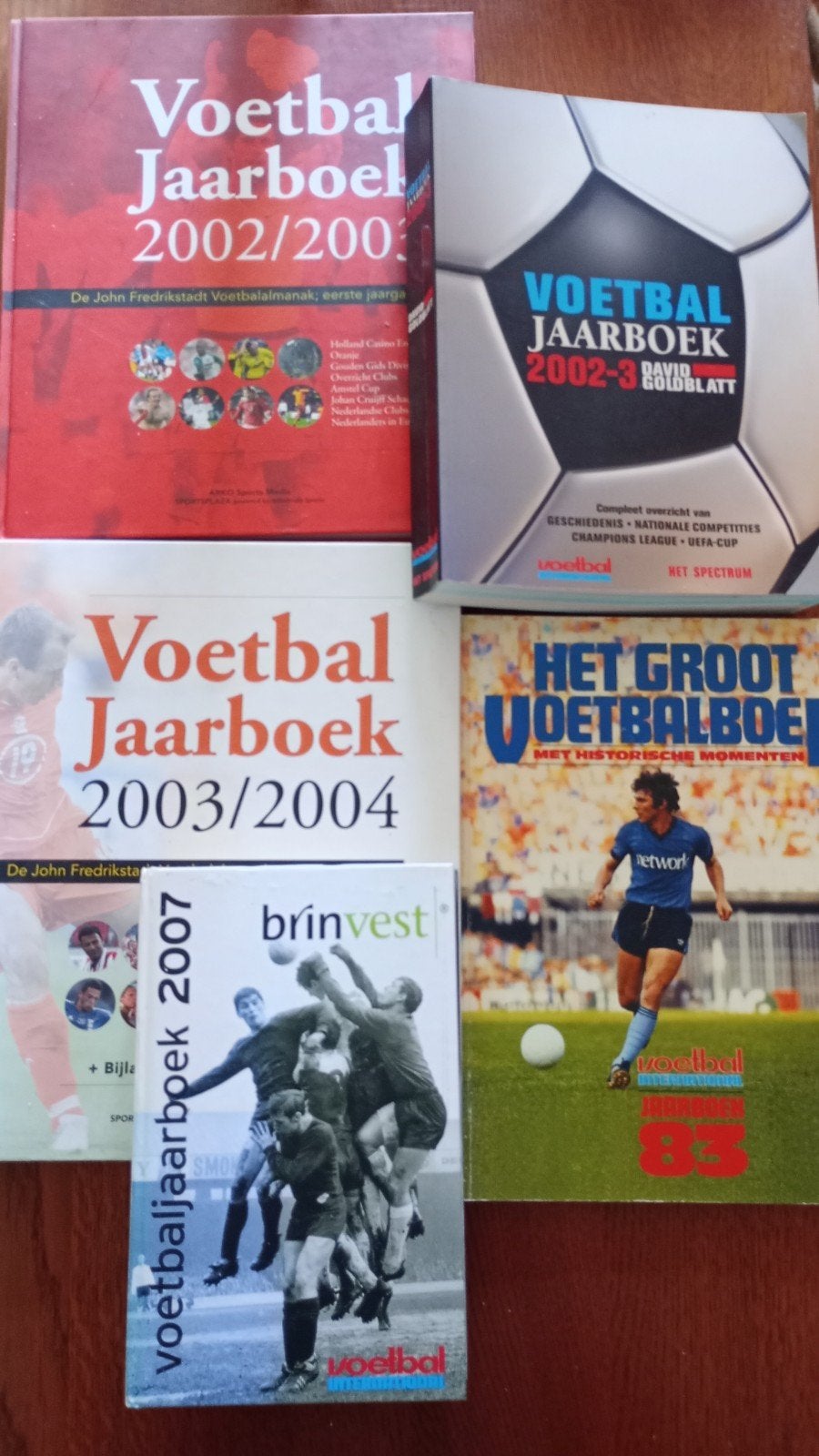 verzameling voetbaljaarboeken, Verzamelen, Verzenden, Gebruikt, Overige binnenlandse clubs, Boek of Tijdschrift