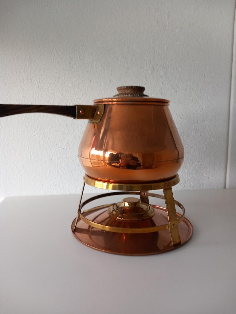 Fonduepot Daalderop, Huis en Inrichting, Ophalen of Verzenden, Zo goed als nieuw, Overige materialen