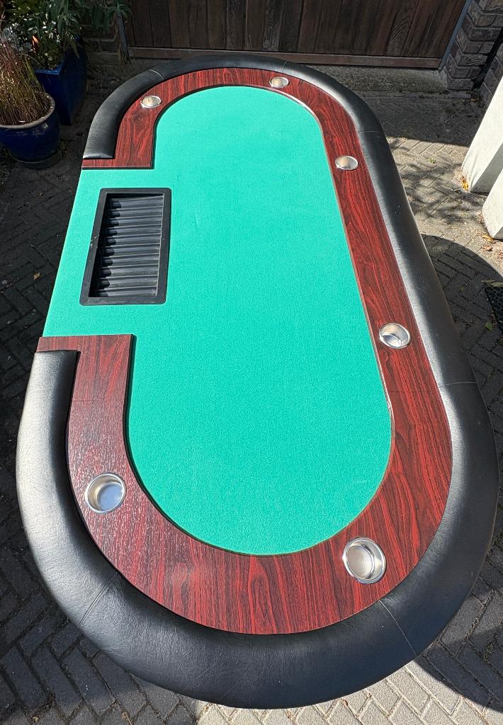 poker tafel, Vijf spelers of meer, Ophalen, Gebruikt