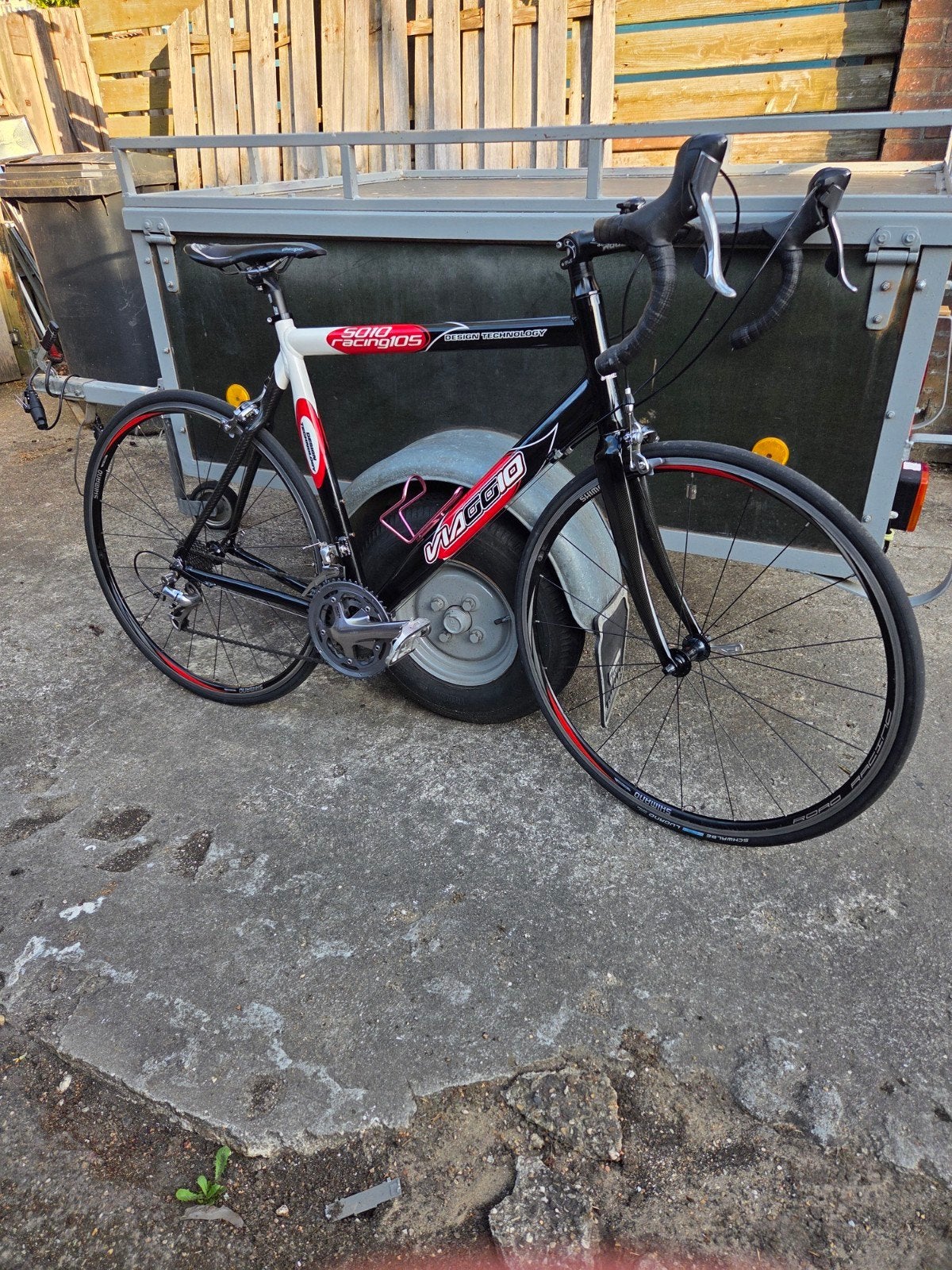 zeer mooie race fiets, Fietsen en Brommers, Fietsen | Racefietsen, Minder dan 10 versnellingen, Aluminium, Zo goed als nieuw, Ophalen