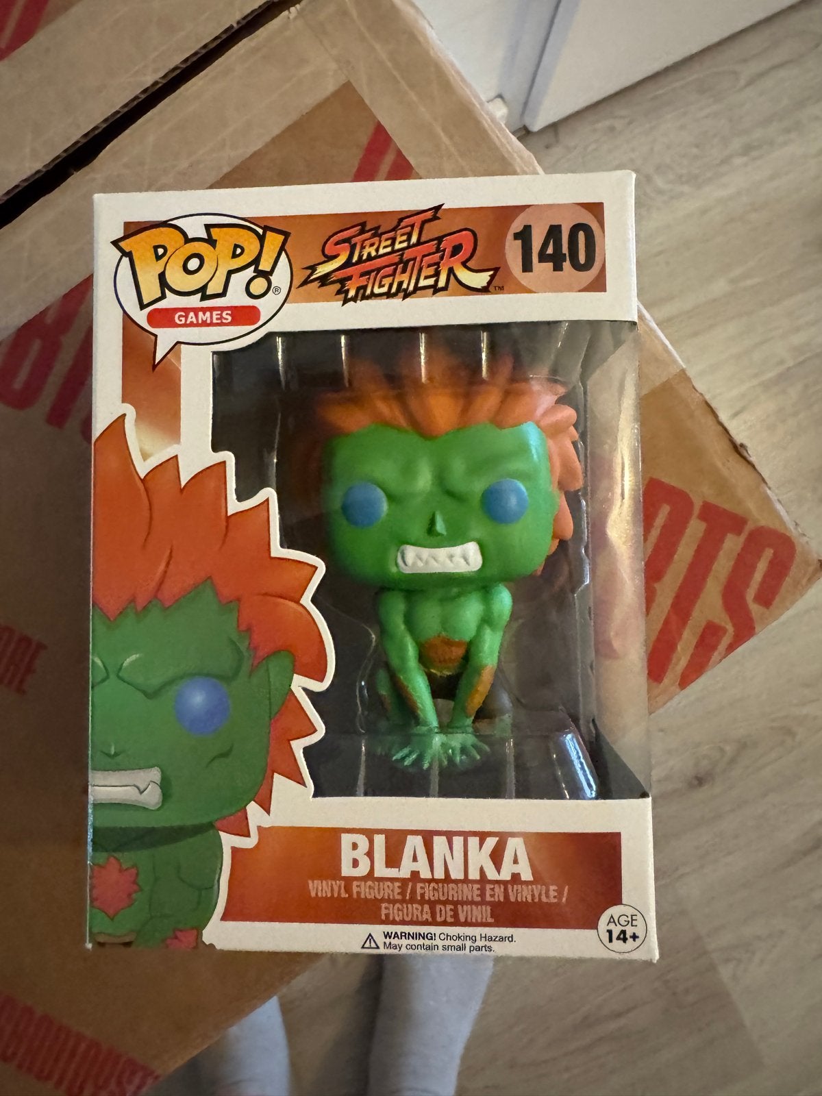 Funko Pop! Street Fighter Blanka #140 - Nieuw in doos, Ophalen of Verzenden, Nieuw