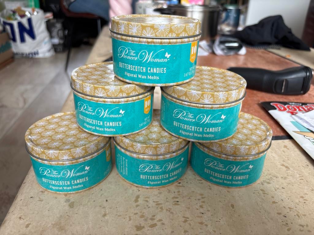 The Pioneer Woman Wax Melts - Butterscotch Candies (6-pack), Ophalen of Verzenden, Nieuw