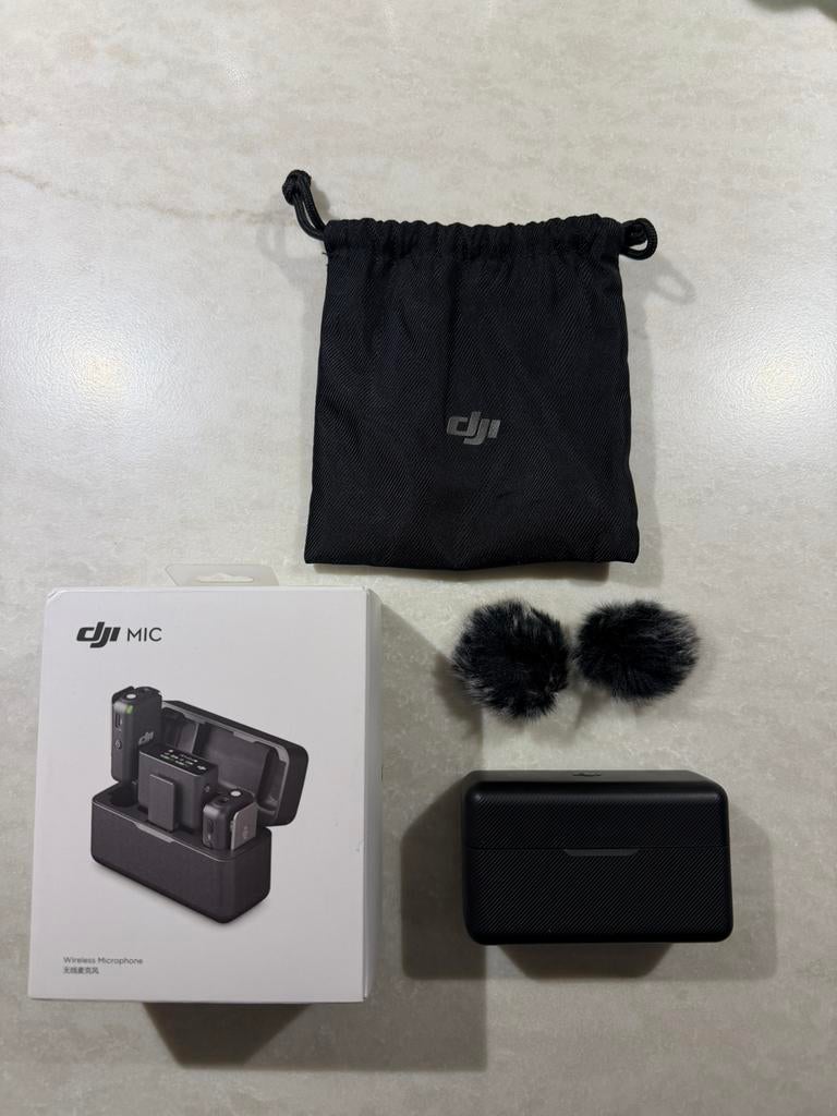 DJI Mic set compleet!, Ophalen of Verzenden, Zo goed als nieuw