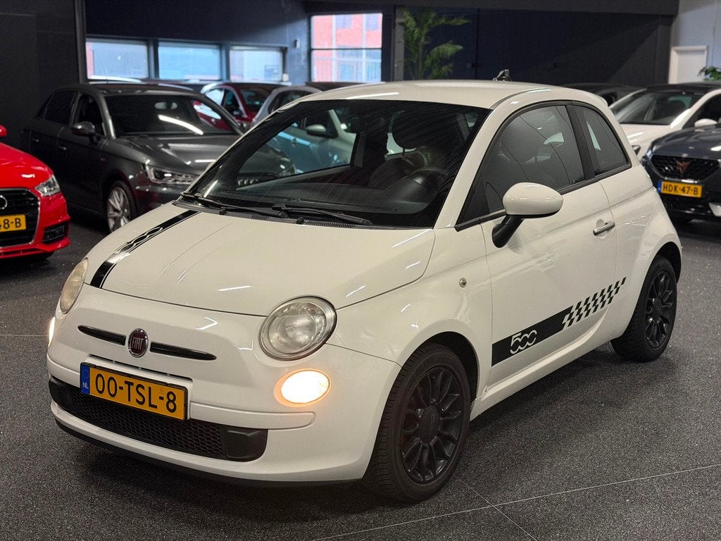 Fiat 500 0.9 TwinAir AIRCO/NAVI/CARPLAY/ELEK-RAMEN/HALF-LEDE, Voorwielaandrijving, Euro 5, 86 pk, 31 €/maand