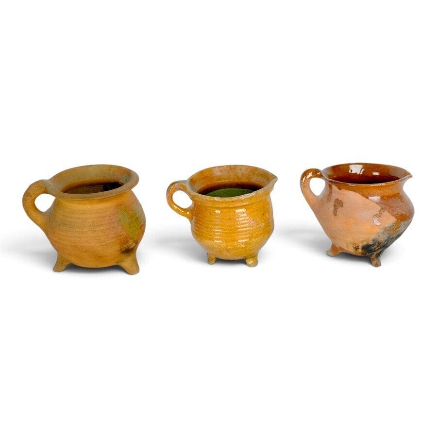 Lot oud aardewerk, vijfdelig, Ophalen of Verzenden