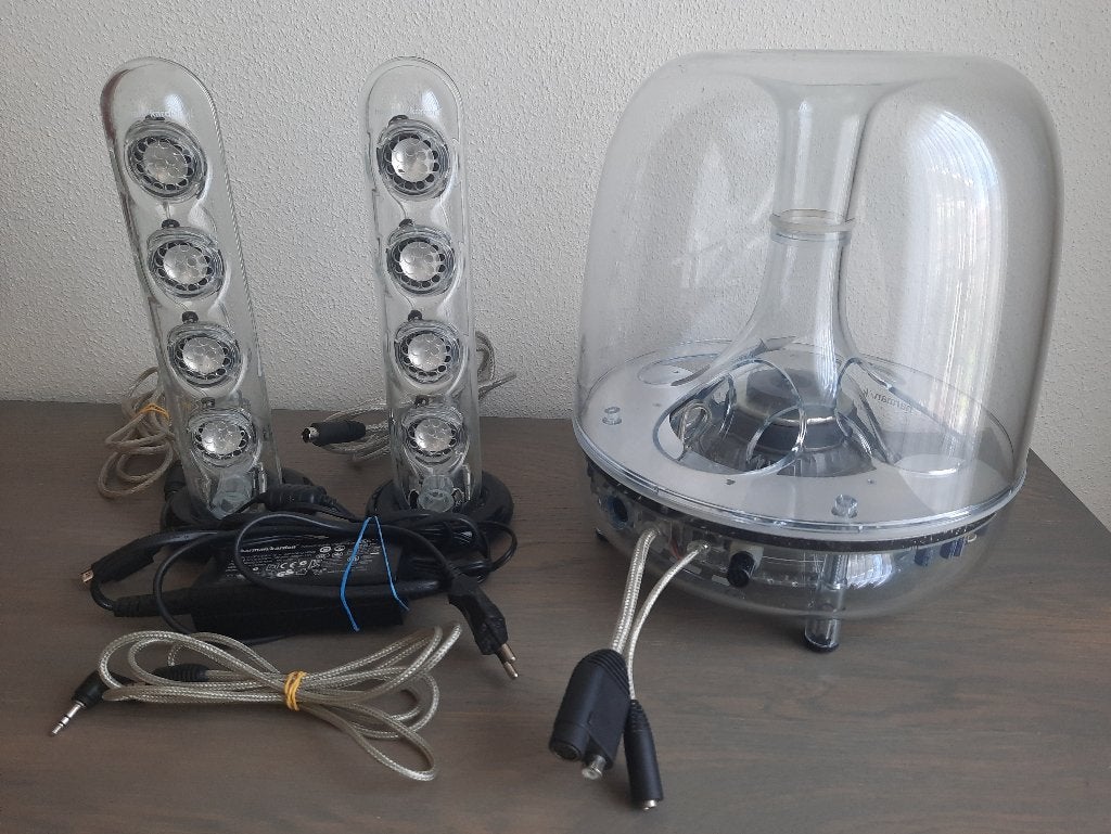 Harman Kardon SoundSticks III / 3, Computers en Software, Pc speakers, Gebruikt, Ophalen of Verzenden