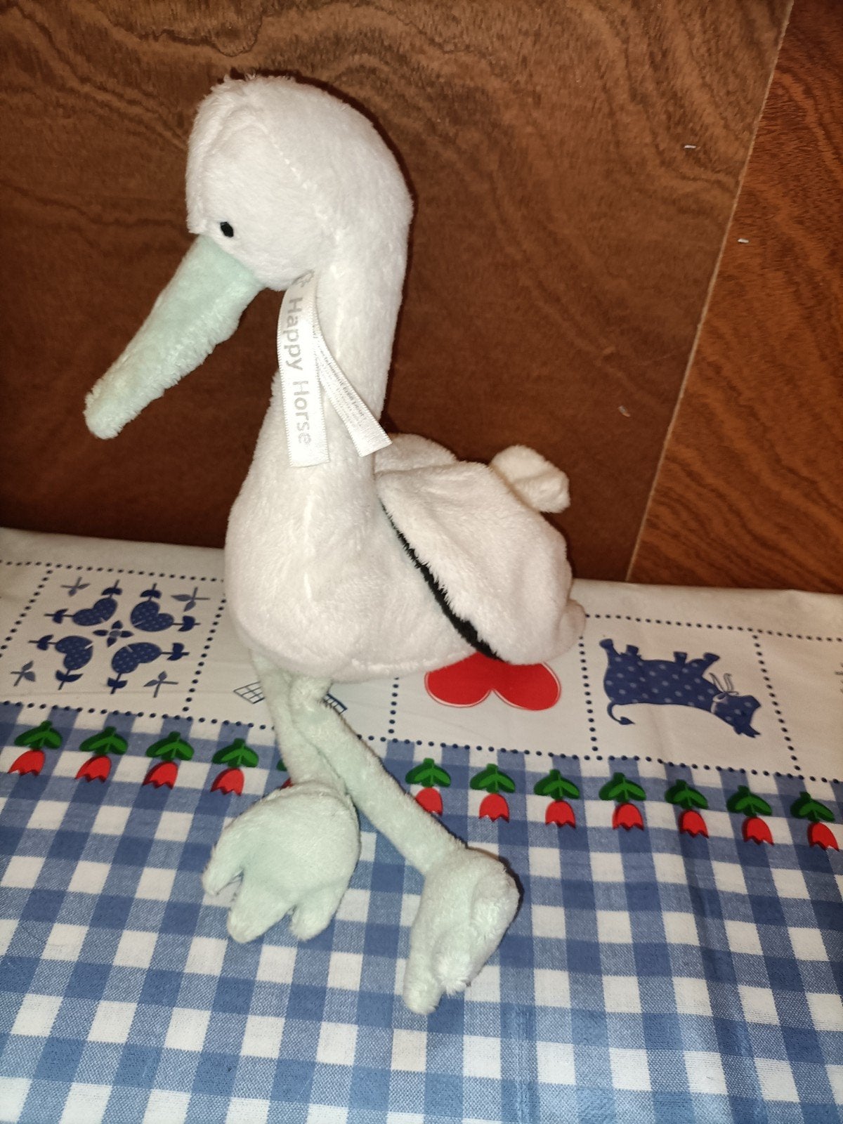 Happy Horse ooievaar knuffel Stan, Ophalen of Verzenden, Zo goed als nieuw
