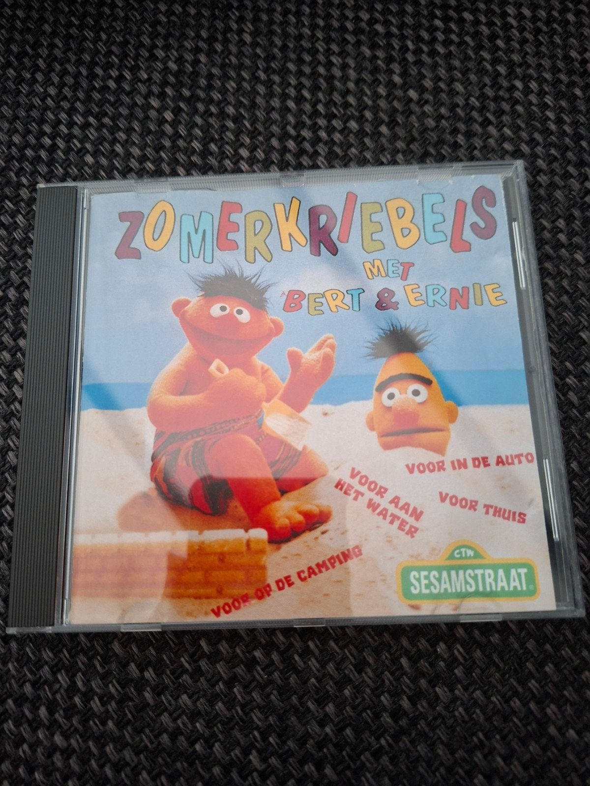 Zomerkriebels met Bert & Ernie CD - Sesamstraat, Gebruikt, Tot 2 jaar, Ophalen of Verzenden, Muziek