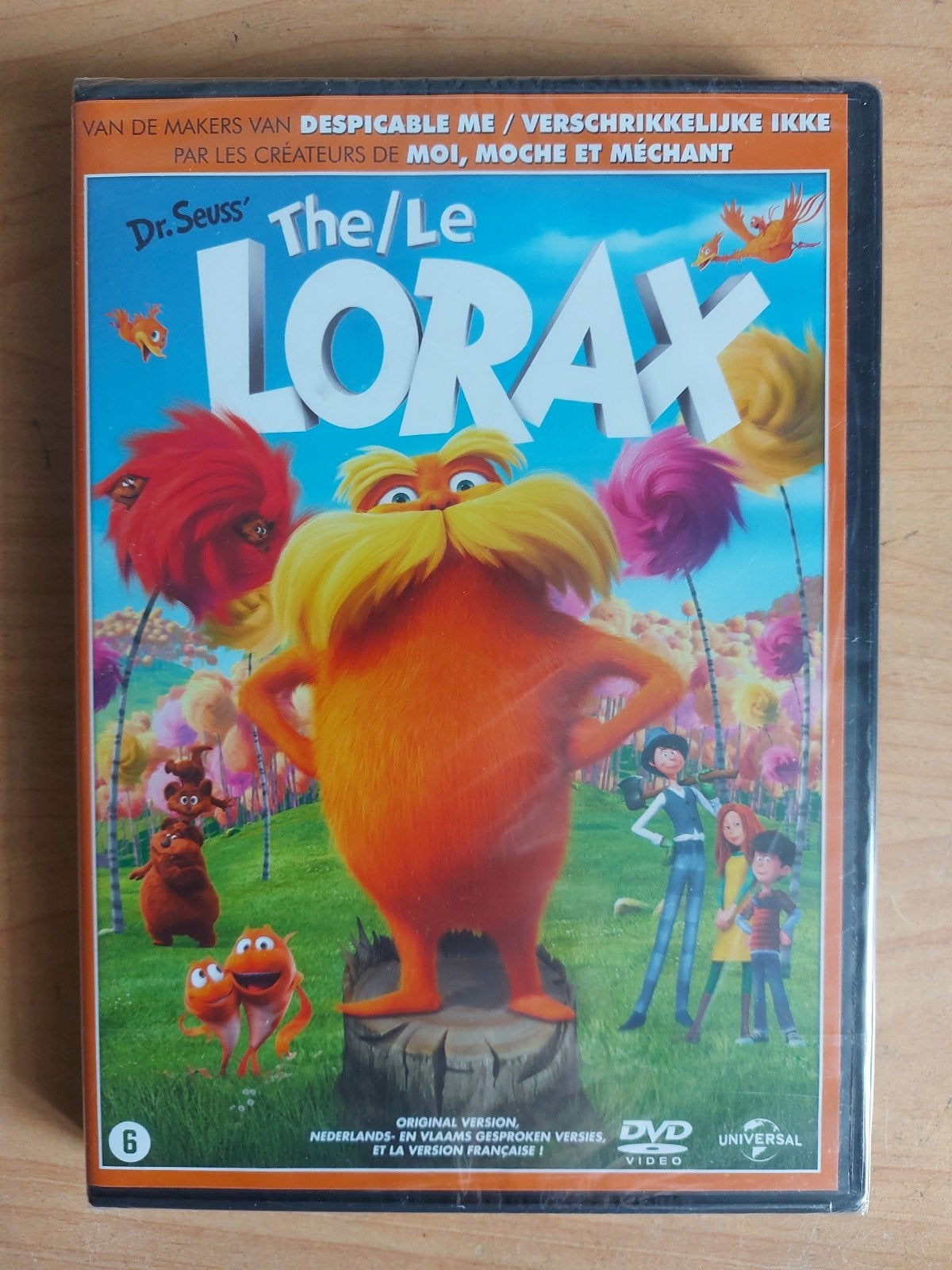 The Lorax - v makers Verschrikkelijke ikke nieuw in plastic, Alle leeftijden, Ophalen of Verzenden, Nieuw in verpakking, Amerikaans