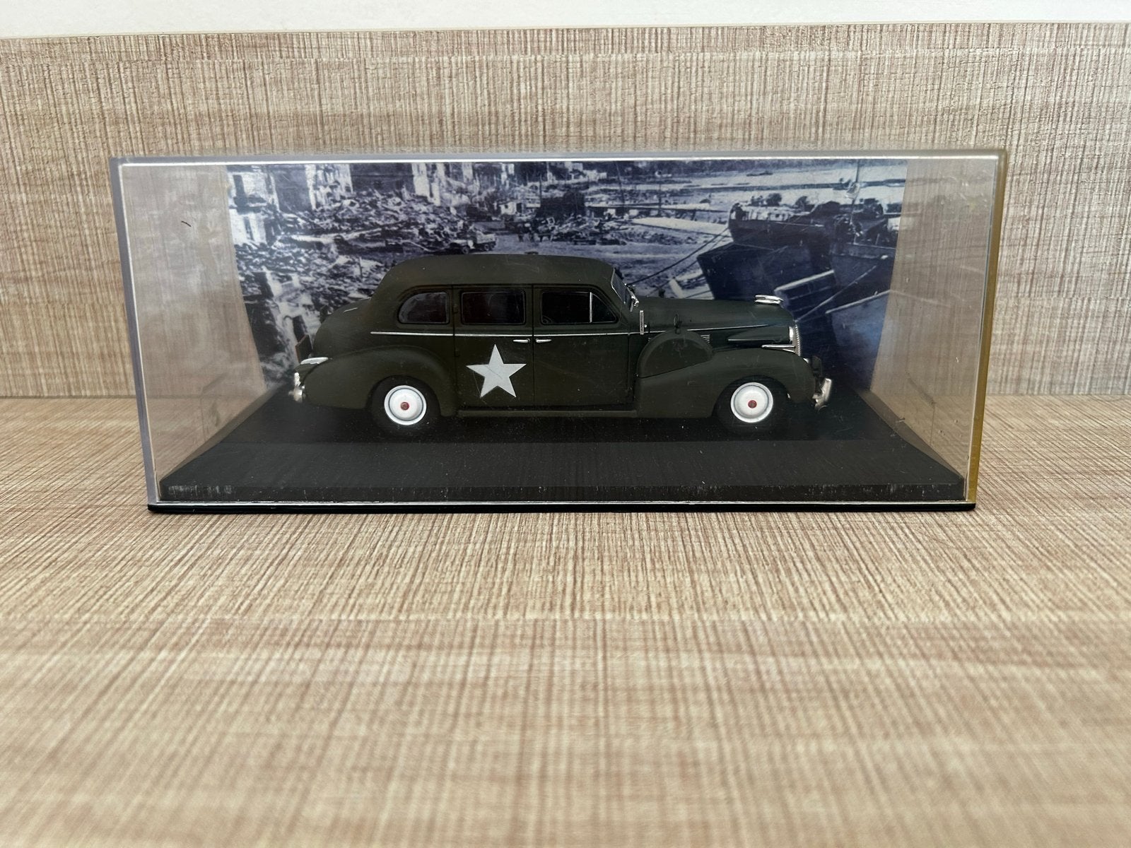 Cadillac Series 75 Fleetwood V8 Limousine modelauto, Ophalen, Zo goed als nieuw, Auto, Overige merken