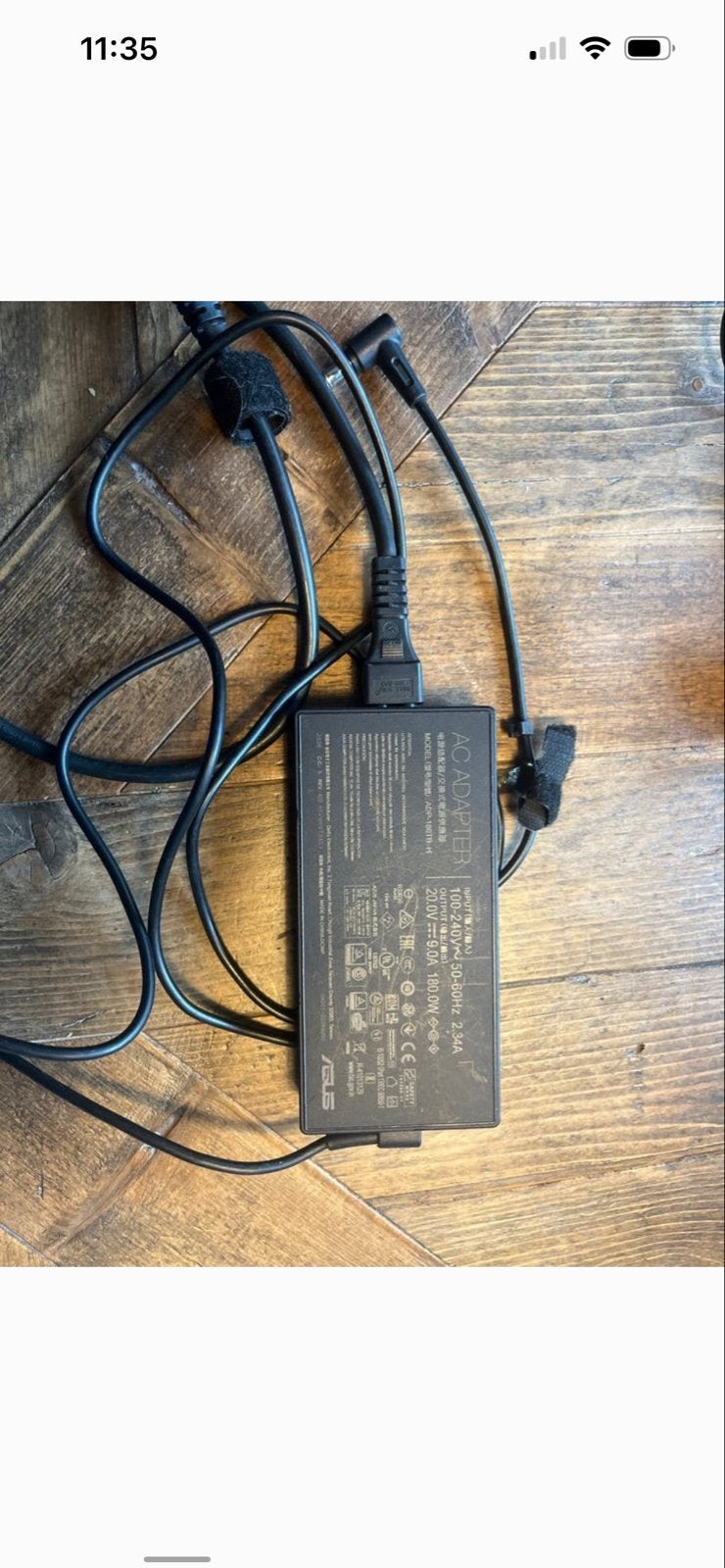 ASUS AC Adapter 180W - Oplader voor Laptop, Ophalen of Verzenden, Gebruikt