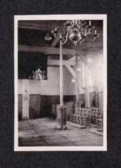 Foto Oudeschild Texel Kerk Interieur Kachel., Foto, Ophalen of Verzenden, Zo goed als nieuw, 1940 tot 1960