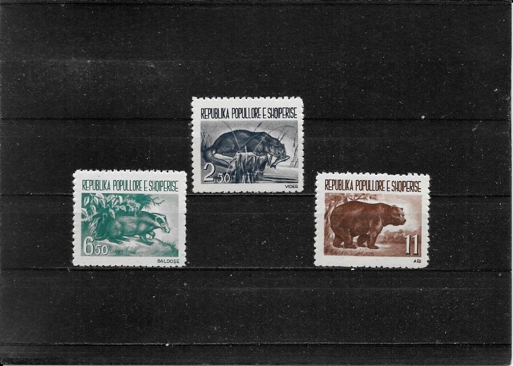 Albanië dieren, Ophalen of Verzenden, Overige landen, Postfris
