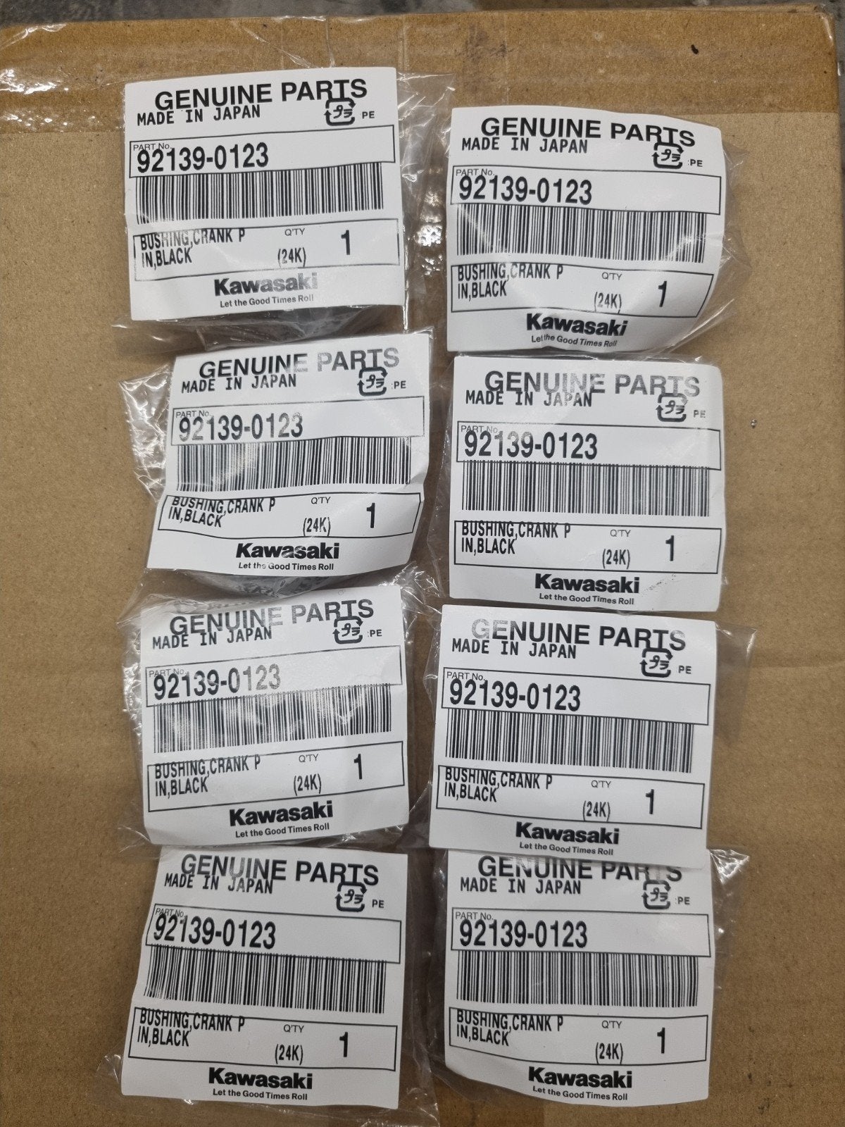 Kawasaki bigend lagerschalen 92139-0123, Ophalen of Verzenden