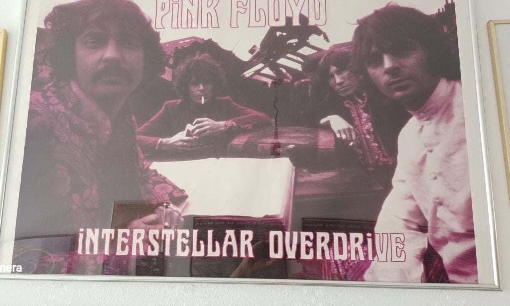 4 Pink Floyd megaposters, Ophalen of Verzenden, Gebruikt