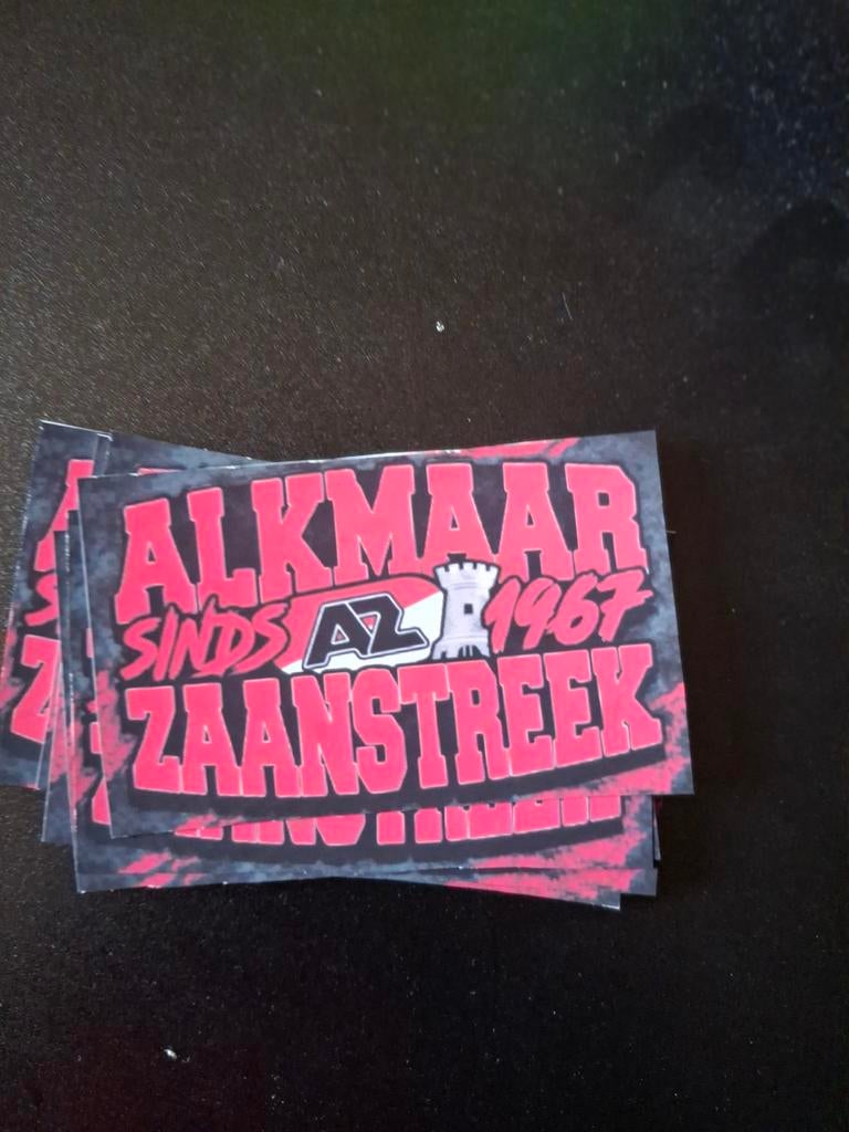Az stickers (25 stuks), Ophalen of Verzenden, Zo goed als nieuw
