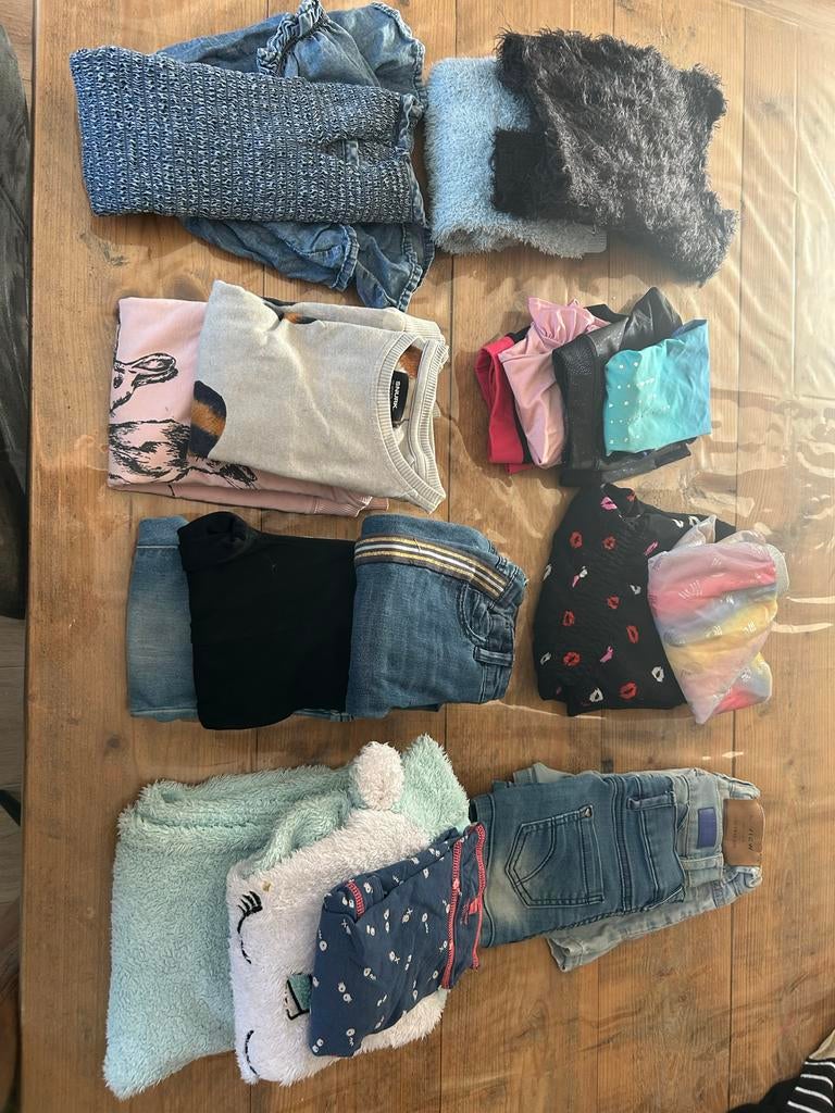 Kledingpakket meisjes maat 110/116 - Diverse merken, Kinderen en Baby's, Kinderkleding | Kinder-kledingpakketten, Ophalen of Verzenden