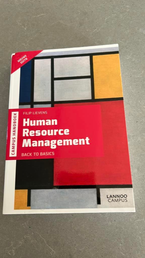 Filip Lievens - Human Resource Management, Ophalen of Verzenden, Zo goed als nieuw, Filip Lievens