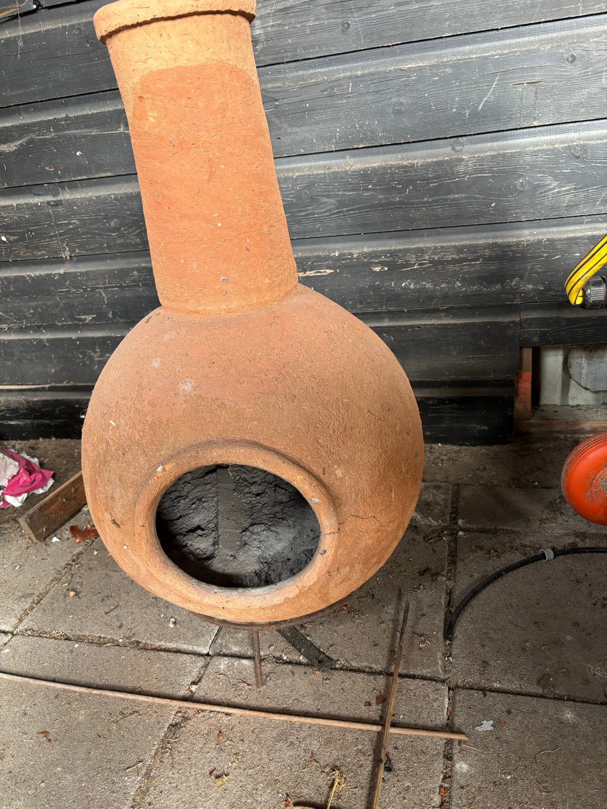 Terracotta Vuurkorf - Gezellige warmte voor uw tuin, Ophalen, Gebruikt, Vuurkorf