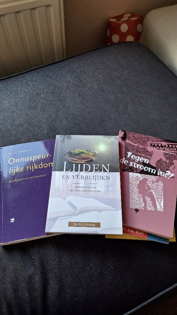 Set van 5 christelijke (bijbelstudie) boeken, Boeken, Ophalen of Verzenden, Zo goed als nieuw, Diverse auteurs, Christendom | Protestants