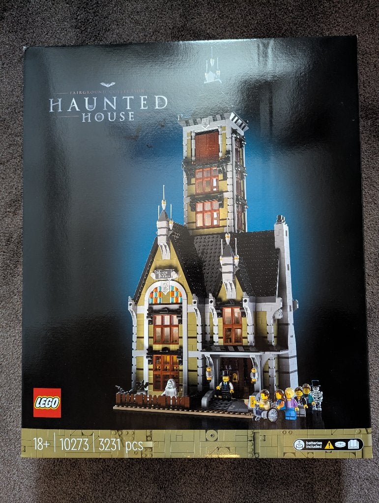 NIEUW Lego icons haunted house, spookhuis 10273, Lego, Nieuw, Ophalen of Verzenden, Icons